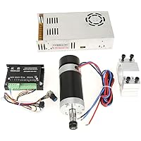 Frässpindel-Kit Bürstenloser Spindelmotor Halterung Schaltnetzteil Set für den Motor ER11 der CNC 12000RMP BLDC…