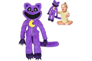 DONGSZQ Smiling Critters Series Figure, 40 cm Smiling Critters Plush Toy, Jouet en Peluche Peluche Catnap, Poupée en Peluche de la série Smiling Critters, pour Fille Garçon Cadeau pour Enfants
