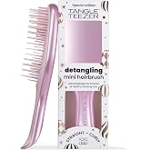 Tangle Teezer Mini Ultimate Detangler Chrome Sa&ccedil; A&ccedil;ıcı Fır&ccedil;a Islak ve Kuru Sa&ccedil;lar İ&ccedil;in Satin Pink Patentli &Ccedil;ift Katmanlı Diş 