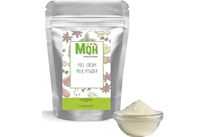 MQH Wholefoods™ Milk Powder Full Cream 100% Pure Premium Quality! FREE P&P (50g)