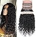 Produktbild Friya Hair Top - qualität Freie Mitte 3 Part Water Wave Pre Plucked Water Wave 360 Lace Frontal Closure Brasilianische Virgin Human Hair Natural Hairline Lace Band Frontal Closure mit baby haare (14" Freien teil)