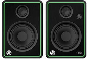 Mackie CR4-X - Coppia Monitor Professionale Cassa da Studio da 4 pollici - 0.75 pollici e 50W, Nero