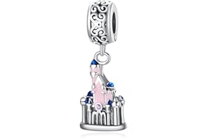 HAEPIAR Mickey S925 Charm Argento per Bracciale Collana Argento Sterling Dangles per le Donne Ragazze