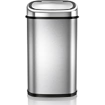 COSTWAY 50L Mit Sensor Mülleimer