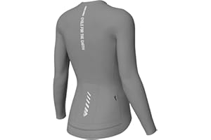 Wulibike Cycling Jersey Women Reflective Road Bike Shorts Shirt with Breathable Quick Dry,Pocket