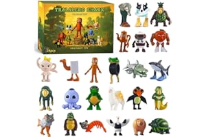 Dlishka Set Di Figurine Italian Brainrot,Tralalero Tralala,Shark,Scimmia E Altri Personaggi Meme Per Bambini E Adulti,Regalo Divertente Per Compleanno,Gaming E Amici. (G-24PCS)