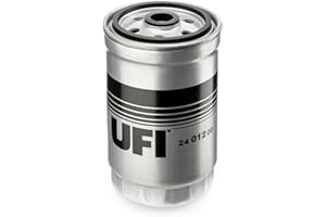 UFI Filters, Filtro Gasolio 24.012.00, Filtro Gasolio per Ricambio, Adatto a Auto, Applicabile su Modelli Hyundai Accent, Grandeur, Santa Fe, Sonata, Veracruz, Kia Carens, Magentis, Optima, Sorento, Venga