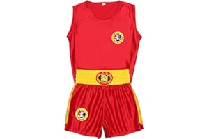 Amur Leopard Enfant Uniforme de Boxe Garçon Fille Costume d'Arts Martiaux Vêtements de Combat Costume de Boxe pour Entraînement Performance