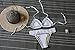 Produktbild GK-Strick Bikini Damen Badeanzüge Damen Bademode,Weiß,Onesize