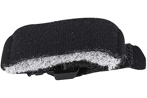 LANTRO JS Tłumik gitarowy struna do gitary z 7 strunami bez potrzeby dodatkowych narzędzi eliminuje niepotrzebne dźwięki dla każdej gitary strunowej (SM-11 czarny)