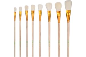 BESPORTBLE 8 Stück Bestäubungspinsel Verschiedene Größen Für Pflanzen Obst Gemüse Sukkulenten Handbestäubungswerkzeug Für Effektive Gartenbestäubung