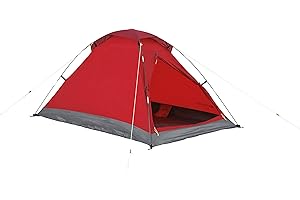 Eurohike Toco 2 Dome Tent for 2 People with Mesh Door, 2 Man, Compact, Lightweight, Dome, Easy to Pitch, Backpacking, Festivals, Weekend Trips, Wild Camping, Hiking, 1500mm HH, Red