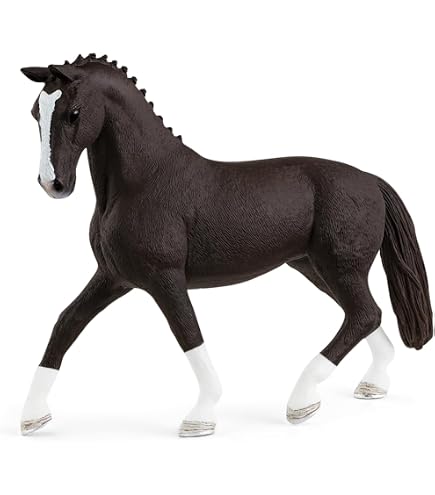Figurine Schleich – Jument Hanovre – Reproduction Détaillée Peinte à La Main – Pour Collectionneurs Et Enfants Dès 3 Ans