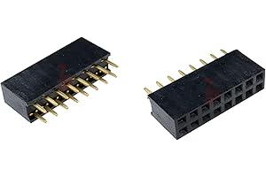 TECNOSTORE 2 CONNETTORE IDC FEMMINA DIRITTO 16 POLI pin da cs circuito stampato cavo piatto