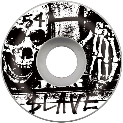 Slave Econoslave Skateboard Wheel (White, 56-mm)