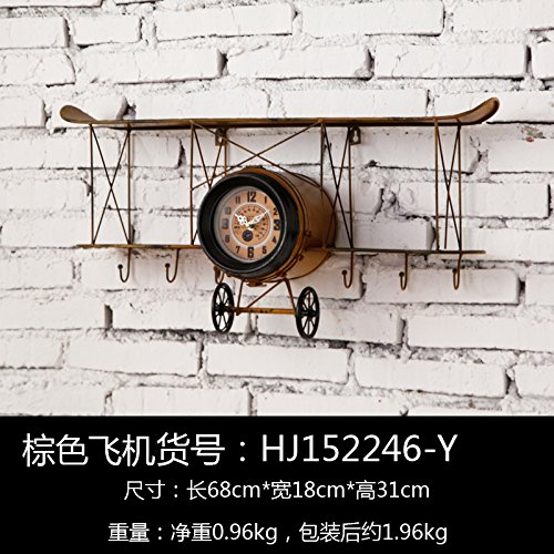 Y Hui Model Airplane Wall Clock Walls Built In Shelf Desertcart