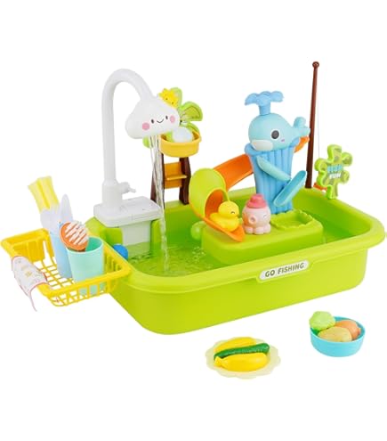 Schitterend blank houten speelkeuken voor de kinderopvang