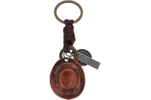 ‎SOIMISS SOIMISS Cowboy Junge Hut Schlüsselanhänger, Abnehmbarer Schlüssel Leder, Schlüsselanhänger Auto, Frauen Keychain für Mädchen Herren Geschenke Souvenirs