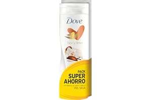 Dove Pack Ahorro Crema Hidratante Corporal con Manteca de Katiré y Vainilla para piel seca - Pack de 2 x 400ml