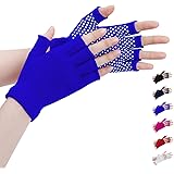 LADES DIRERCT Damen Fingerlose Handschuhe - Winter Handschuhe Fingerlos Warm Gestrickte Rutschfest Fäustlinge Handschuhe Ohne
