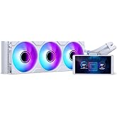 Phanteks Glacier One 360M25-LCD AIO Sıvı CPU Soğutucu, 6 in&ccedil; IPS LCD HD Ekran, 120mm M25 Gen2 D-RGB Fanlar, Y&uuml;ksek Performans