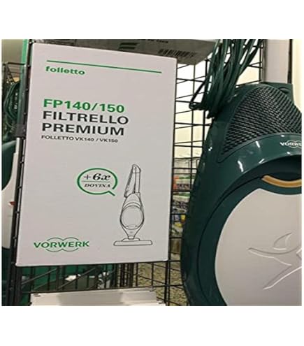 Sacchetti Originali Folletto FP150 Con Dovine - 6 Pezzi Per Aspirapolvere - Foto 9