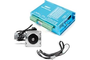 Futchoy Driver motore passo-passo Nema23 3Nm, closed Loop Stepper motore HBS57 Nema 23, motore passo-passo con driver per stampante 3D