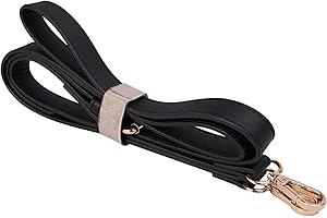 AYVANBER Universal Leather Shoulder Strap Microfiber Leather Shoulder Strap Replacement Adjustable Belt Bag Accessories with Metal Hooks for Handbag/Messenger Bag/Crossbody Bag/DIY Purse Making