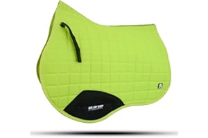 GALLOP SHOP Tapis de selle à usage général pour cheval Jaune