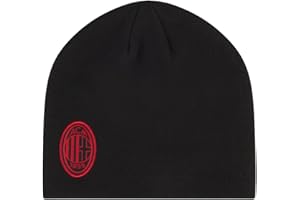 AC Milan Berretto Invernale, Berretto Caldo con Logo Ufficiale, Uomo o Donna, Unisex