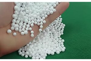 D&D POLISTIROLO D. & D. Polistirolo® - (50 Litri) Sacco di Perle di Polistirolo Espanso per Riempimento Pouf Poltrone Cuscini, Diametro da 2 a 8 mm - Palline Polistirolo per Imbottitura Pouf a sacco (50 Litri)