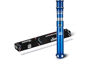 SABNEO Light Saber V7 Warrior Saber - Dueling Light Sabers Smart Technologie Sword - Changeable Color RGB - Swing and Sound - (BLUE)