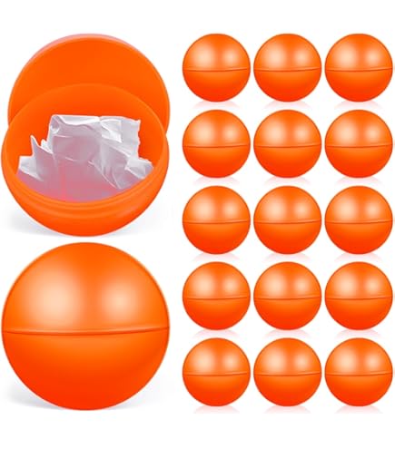 50 Palline Da Bingo In Plastica - Capsule Vuote Da 3 Cm Per Lotterie E Giochi | Colore Verde - Foto 3