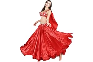 ROYAL SMEELA Costumes de Danse Orientale Sexy Robes Danse du Ventre vêtements de Performance sur scène Costume de Carnaval Tenue de Danse du Ventre Soutien Costume Danse Oriental Robe Danse Orientale