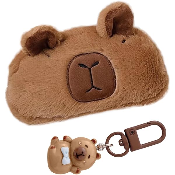 Capybara - Astuccio Per Matite Con Motivo Capybara, Grazioso Astuccio