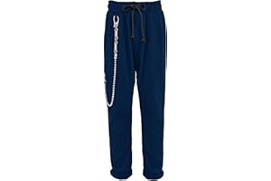 LAPHILO Pantaloni da Bambini e Ragazzi Morbido con Tasche e Catena Casual Eleganti Coulisse Elastico in Vita Vari Colori cod.6070