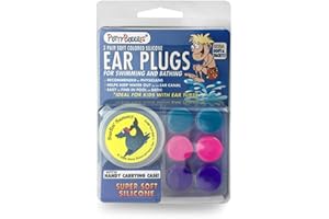 Putty Buddies Silicone Earplugs Pairs Moldable Purple Pink Teal - 2 Packs (6x Pairs)