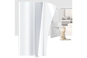 ZANTESR Anti Scratch Furniture Protector, Clear Single-sided Sided Tape Cat Sofa Protector to Stop Cat and Dog Scratching Furniture, 20cm x 5meters Flexible Sofa Cat Scratch Protector for Carpet, Wall & Doors