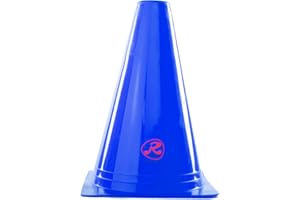 Ronex Sports Set de 12 Conos para Entrenamiento Fútbol - 15 CM/ 6" - Conos de señalización Conos Tráfico | Ideal para el Entrenamiento Fútbol, Deportes y Juegos, Entrenamiento del Perro | Colores varios