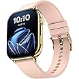 Noise Pulse 4 Max Smart Watch with AI Create (India's 1st Ever with Unlimited Watch Faces), AI Search, 1.96" AMOLED Display, Functional Crown, Premium Metallic Finish, Health Suite (Rose Pink)
