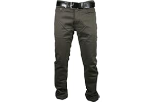 Mastino - Pantalone Uomo Felpato Imbottito Pile Termico Foderato Caldo Inverno Elastico Regular Fit da46 a 64