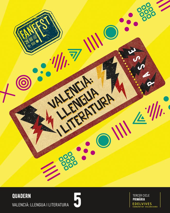 Projecte: FanFest Valencià : Llengua i Literatura 5 - Quadern