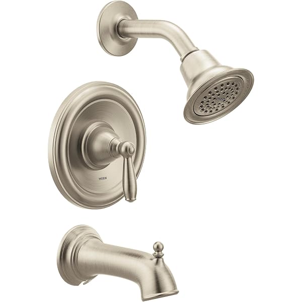 Moen T2152EPBN Brantford 1-Handle Posi-Temp Shower Only in Brushed