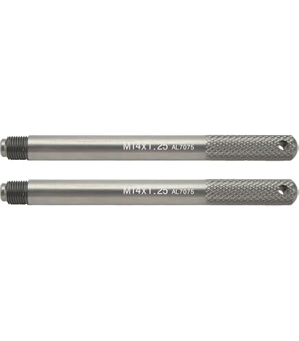 Set Di 8 Perni Di Allineamento Per Ruote Auto - In Lega D'acciaio, Filettature M14 E M12, Strumento Per Montaggio Rapido
