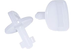 SPM563 Confezione di 2 fermagli in plastica per chiusura clips per maschere GVS Elipse