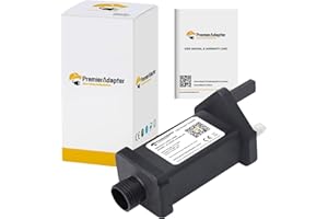 PREMIER ADAPTER 12V 6W LED Power Supply, String Lights Indoor-Outdoor Power Adapter for CZJUTAI JT-DC12V6W IP20 Christmas Lighting [U360]