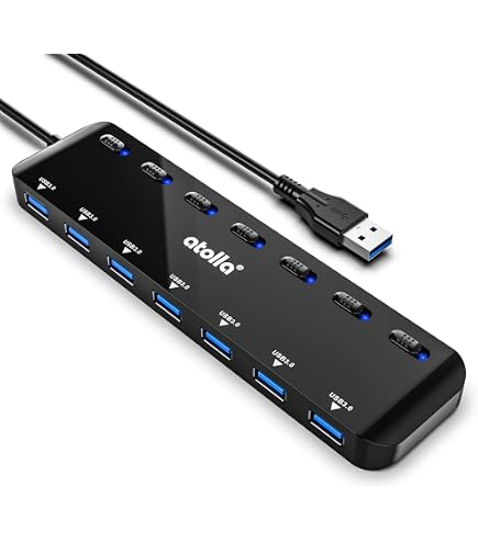 Usb100 Corsair Headset Used CORSAIR USB100 7-Port USB Expansion Hub CU-9000003 ...