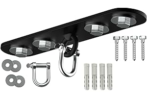 ATHLETICS GEAR AG Athletics Gear Boxing Punch Bag Iron Ceiling Hook Mount Heavy Duty MMA Training Ceiling Hanger