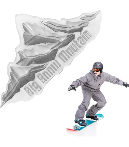 Stomp Pad Transparent Pour Snowboard - 25 Particules Silicone Antidérapantes - Adhésif, Facile à Poser - Améliore La Stabilité