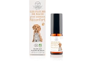 ELIXIRS & CO Les Fleurs de Bach pour animaux Bio 10 ML - Spray Buccal Pauroso - Effetto lenitivo Gatto, Cane, Animali Ansiosi, Paure, Fobia - Elixirs&CO - Fiore di Bach 100% Naturale - Made in France